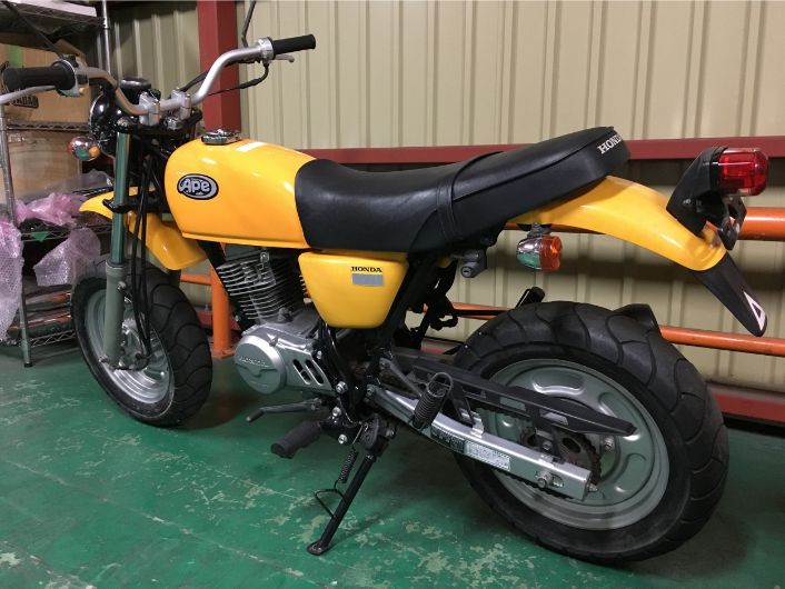 honda-ape100-hc07 買取査定事例